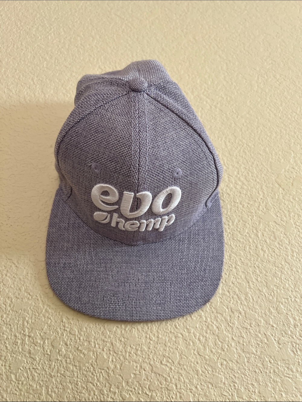 evo hemp Lavender Logo Baseball Cap